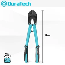 DURATECH 14" Heavy Duty Bolt Cutter Chrome Vanadium Steel Forged Blade for Locks