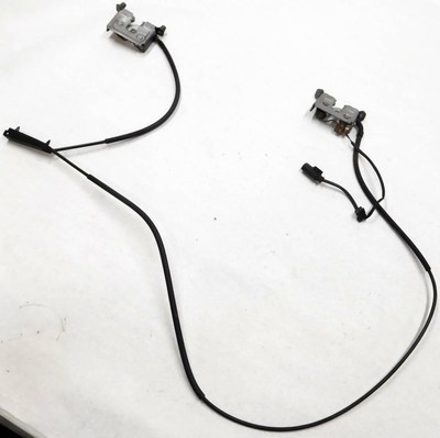 2009 BMW X5 (E70) FRONT HOOD LID LOWER LOCK LATCH CATCH SET-2 w/ CABLE | eBay