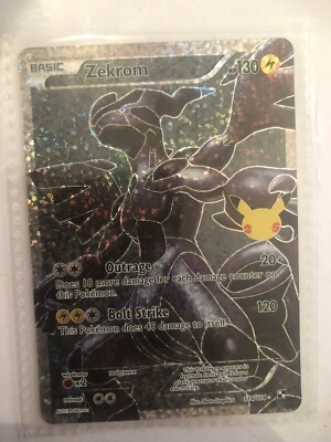 zekrom pokemon card ebay Zekrom 114/114 Celebrations NM Pokemon Card