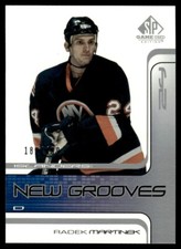 2001-02 SP Game Used NEW GROOVES Radek Martinek Rookie /499 New York Islanders