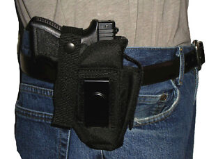 Usa Made Custom Belt Holster With Extra Mag Pouch Taurus Pt 58 Osw 380 380 Ebay