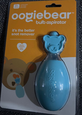 Oogiebear Baby Bulb Nasal Aspirator, Safe Round Tip, BPA Free Silicone