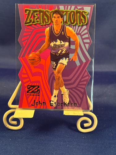 1998 NBA Skybox Z-Force Zensations | John Stockton | #22ZN | Utah Jazz