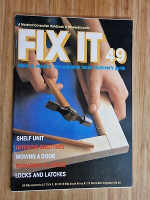 FIX IT magazine - Issue 49 / Interior shutters / 1983
