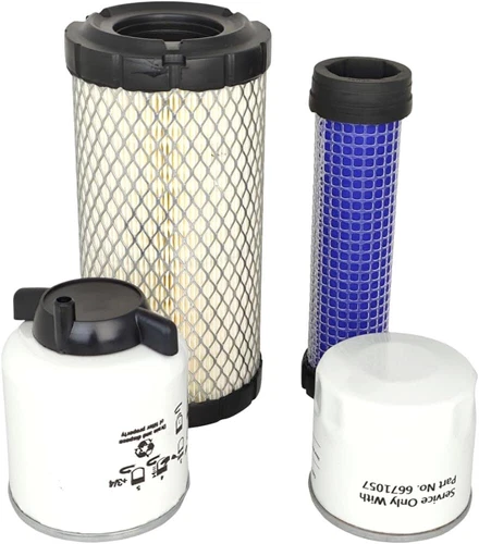 Air Fuel Engine Oil Filter Kit Fit for Bobcat 6671057 6667352 6673753 6673752
