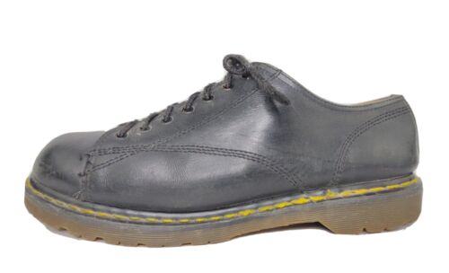 microscopic do not do equator Doc Martens 8019/34 Black Leather Round Toe Lace Up Casual Oxfords  Men&#039;s Size 11 | eBay