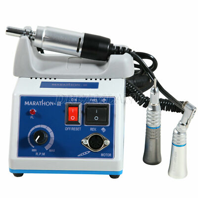 Marathon Dental Electric Micromotor Polisher Contra Angle Straight Handpiece S#N
