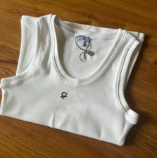 Chic Long/ Short Tank Top Women Size S To L Black or WhiteTRENDING FASHION*