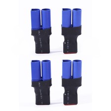 4 Pieces Wireless EC5 Male to Female T-Plug Connectors Adapter