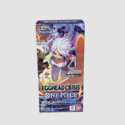 ONE PIECE Card Game EB-04 Egghead Crisis Booster Box Japanese Sealed