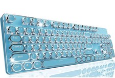 EWEADN TK950 Typewriter Keyboard Wireless Mechanical Keyboard