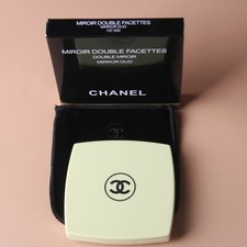 Chanel Spiegel Duo Compact Double Facette Makeup Valentine Brautjungfer gelb