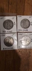 New Listing90% Silver Walking Liberty Half Dollars Lot Of 4 F-XF 1935-1945 50c US Coins