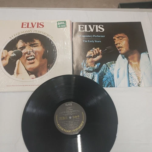 Elvis Presley-A Legendary Performer Vol 1 LP CPL1-0341 1973 W/Booklet USA NM