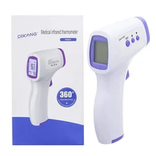 CE FDA Medical Grade NON-CONTACT Infrared Forehead Thermometer LCD Laser IR USA