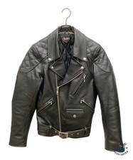 CROPPED HEAD × CROWS TFOA Giacca Doppio Cavaliere Taglia:36 Nero Uomo