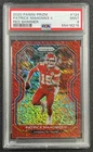 PATRICK MAHOMES II PSA 9 2020 PANINI PRIZM #124 RED SHIMMER 10/35 CHIEFS
