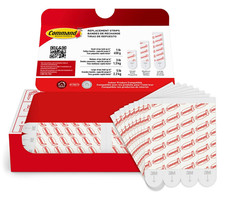 Indoor Large Replacement Strips, 20 Strips, Damage-Free Wall Hanging, Re-Hang La 0.88 per strip