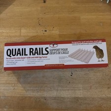 Little Giant Quail Rails Model 6300 Manual 6400 Automatic Egg Turner Incubator