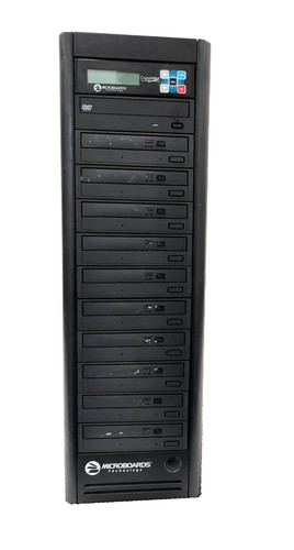 Microboard DVD-PRM-PRO-1016 CopyWriter Pro 10-bay Duplicator DVD 24x, CD 48x