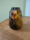 Weller Louwelsa Pottery Vase With Floral Design 5" Tall