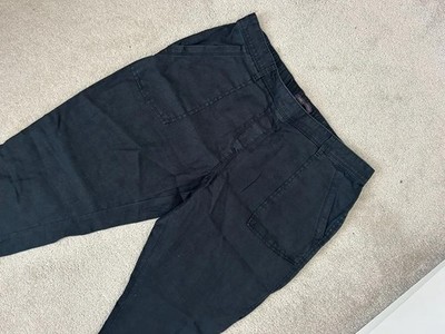 Marks and Spencer s 100% Linen Cropped Trousers