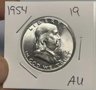 1954 Franklin Half Dollar Coin