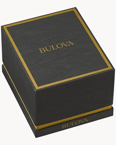BULOVA MAQUINA MEN'S AUTOMATIC GREEN SKELETON DIAL EXHIBITION BACK WATCH 98A321 image 7