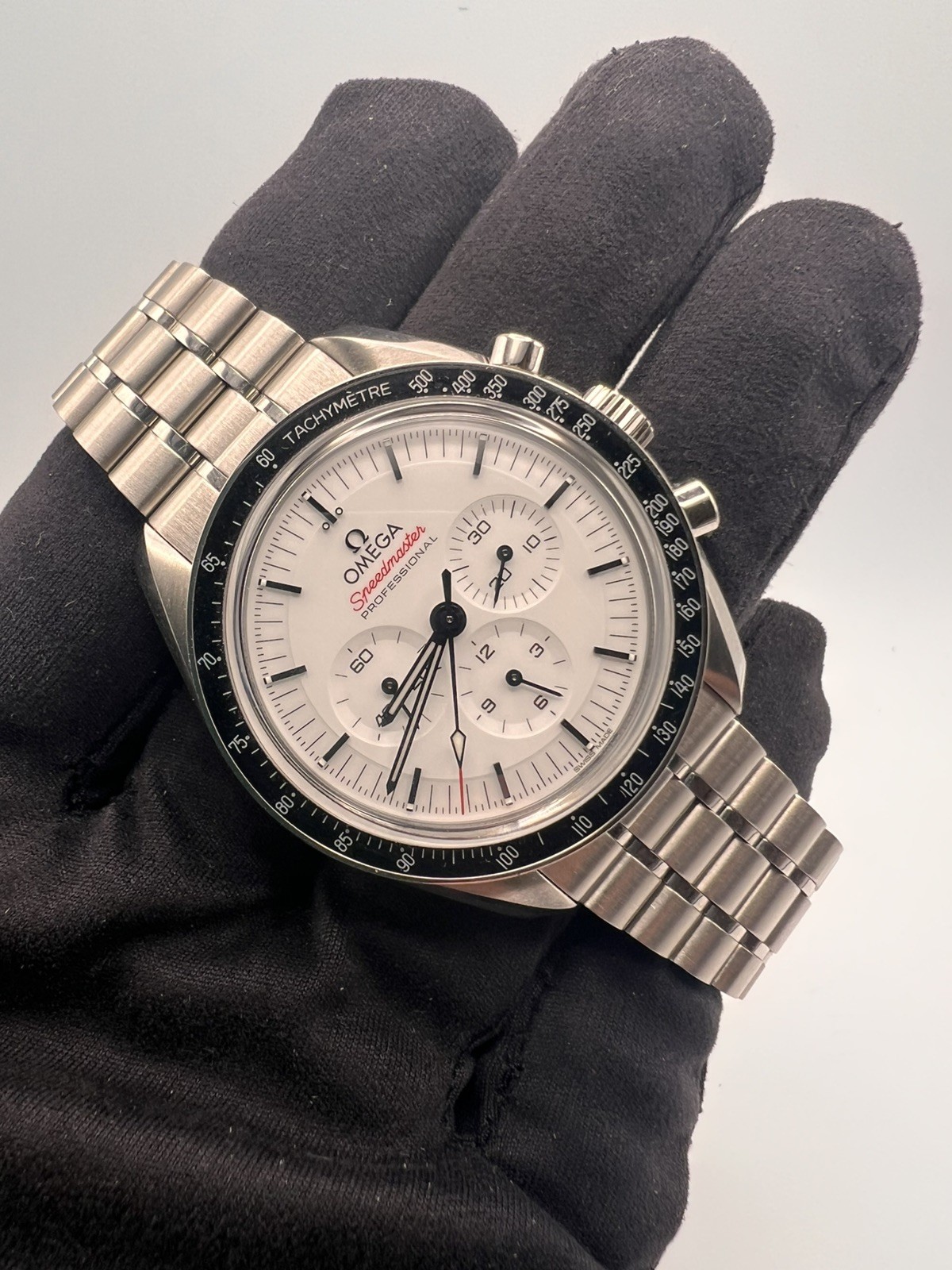 Omega Speedmaster Moonwatch 3+ Years Warranty Inc Steel Bracelet Full Set 2024