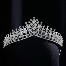 Swarovski Crystal Bride Wedding Crown tiara