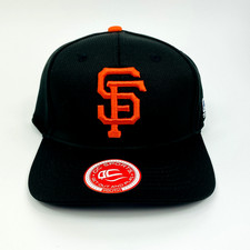 San Francisco Giants YOUTH Hat Cap Black Oran...