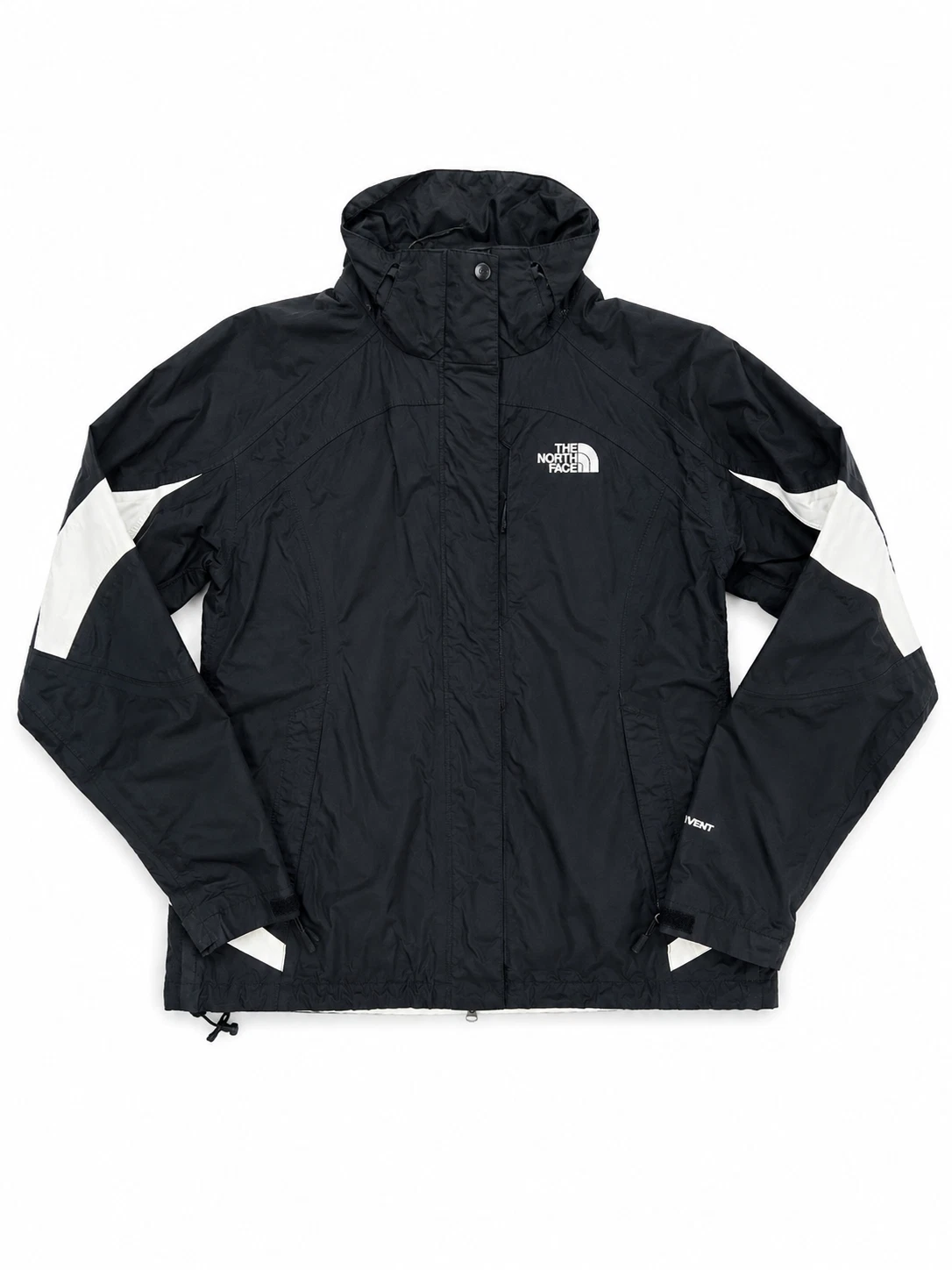 The North Face Jacket Black HyVent Rain Shell Hooded Lightweight Coat
Opens in a new window or tab