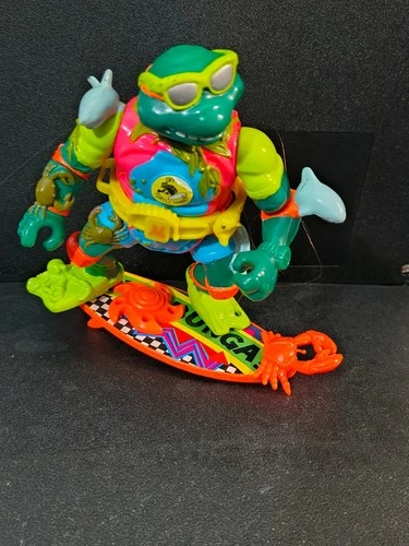 Teenage Mutant Ninja Turtles - Mike The Sewer Surfer Complete Vintage TMNT