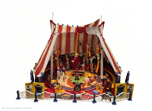 PLAYMOBIL CIRCUS BUNDLE 4230 4231 4234 4236 4238 LIGHTS and SOUNDS working!