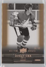 2012 Upper Deck UD All-Time Greats Bronze 26/65 Bobby Orr #15 HOF 0i5j