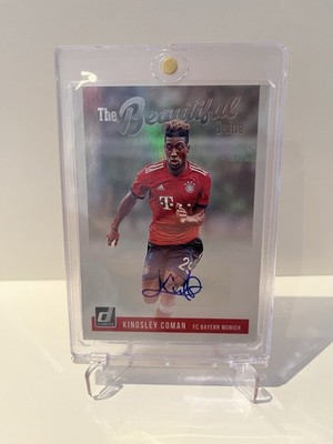 Panini Donruss 2018-19 the beautiful game  Kingsley Coman auto FC Bayern München