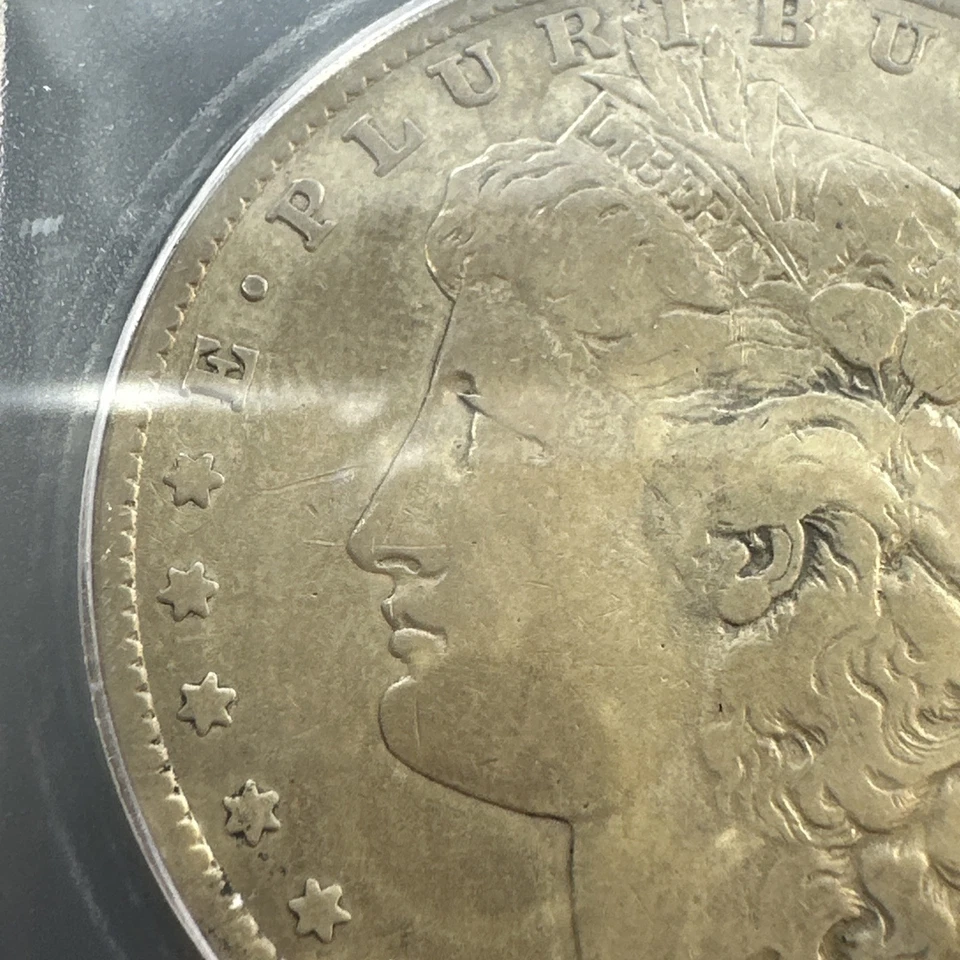 1878-CC Morgan Dollar ICG VG 10 Details | Very Good Grade - Image 3 of 4