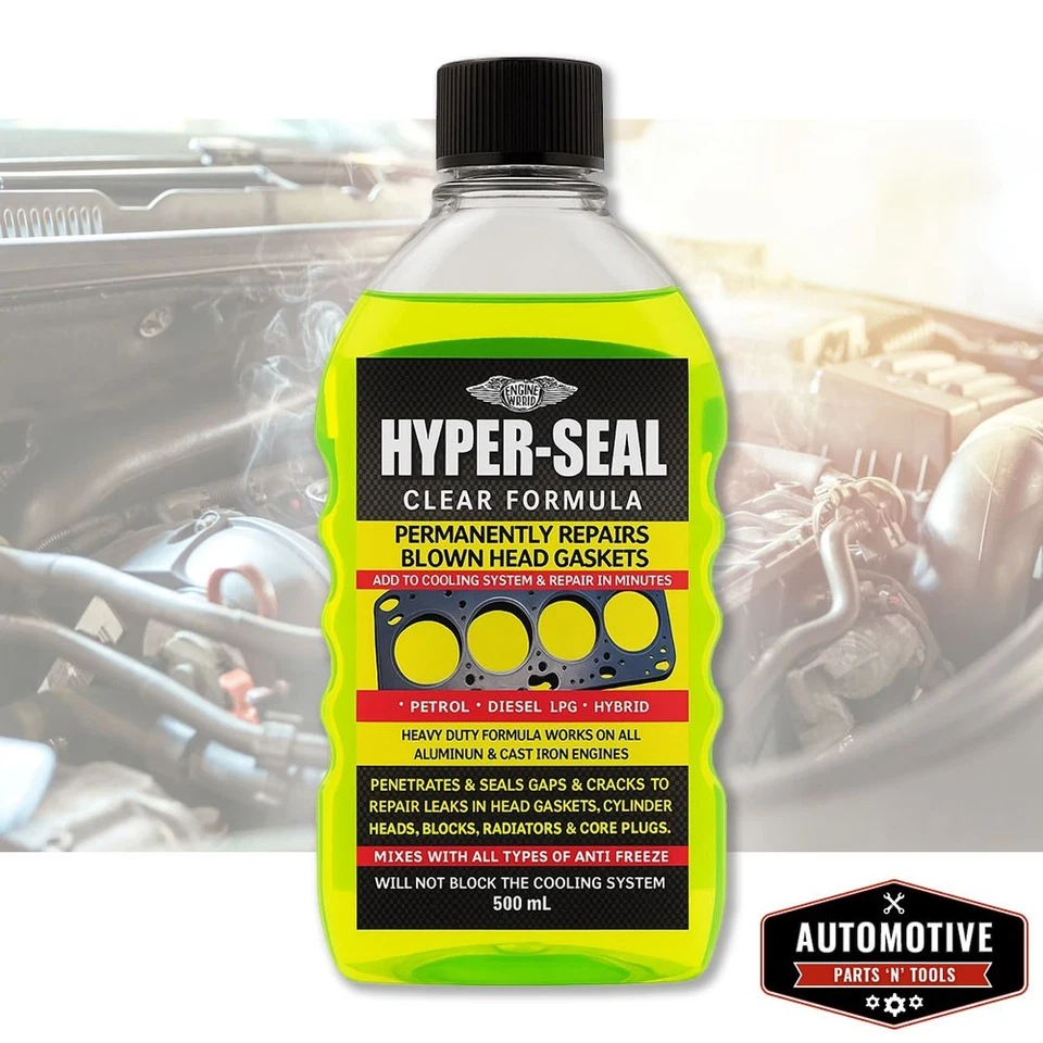 Head Gasket Fix Permanent Cooling System Cracked Block Repair Leak Sealant DIY - Image 3 of 4