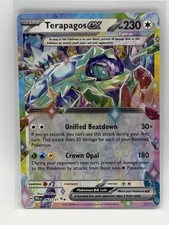 Terapagos ex 128/142 Sv07: Stellar Crown Holo Pokemon TCG (NM)
