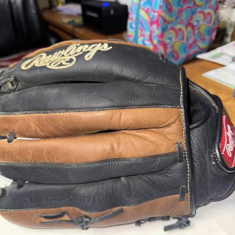Rawlings RBG36BTN 12 1/2 Inch Basket Web Baseball Glove Left Hand Throw