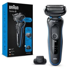 Brand New Braun 5018s Wet & Dry Men's Electric Shaver w/Trimmer, Made in Germany