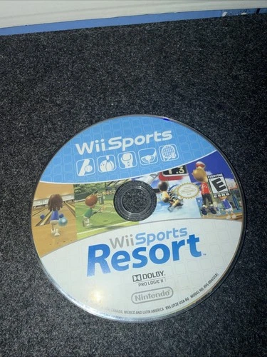 New ListingWii Sports and Wii Sports Resort 2 in 1 Combo Disc Nintendo Wii Tested Disc Only