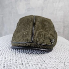 Jamont Newsboy Flat Cap Green Fall Winter Outdoor Soft Stretch