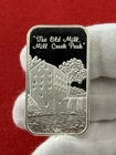 VERY RARE Youngstown Ohio Coca Cola 1 Oz .999 Silver Bar 75th Anniversary #114