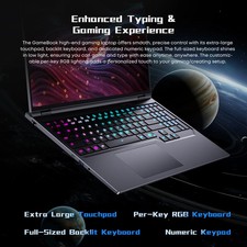 CHUWI 2025 GameBook AMD Ryzen 9 9955HX 16" Gaming Laptop,RTX-5070Ti Laptop GPU N 11