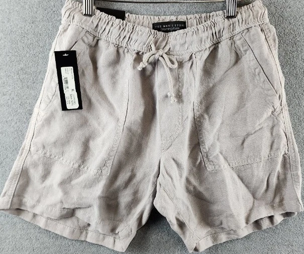 The Men's Store at Bloomingdale's Solid Linen 7" Shorts Men's 32 Sand Pull On
Opens in a new window