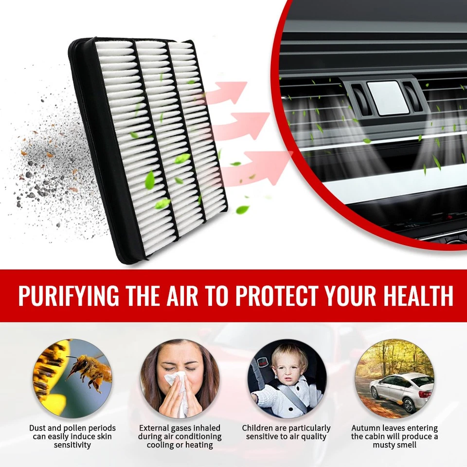 1 peça filtro de ar de cabine para Pontiac Montana Aztek Buick Rendezvous Chevy Uplander - Imagem 4 de 4