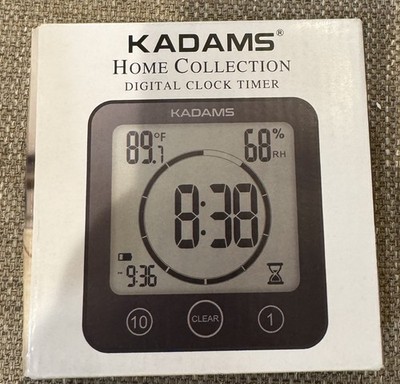 Kadams Home Collection Digital Clock Timer NEW IN BOX