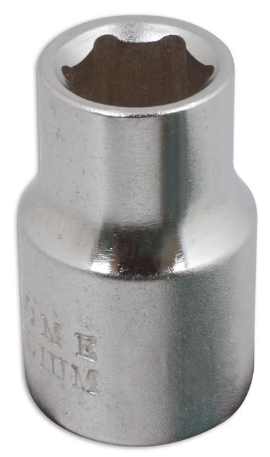 LASER 1937 Socket Wrench Insert 3/8"" Drive 10mm Spanner Chrome Vanadium Steel