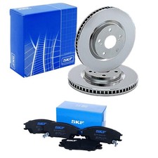SKF BREMSSCHEIBEN 240mm + BELÄGE HINTEN passend für OPEL ASTRA G